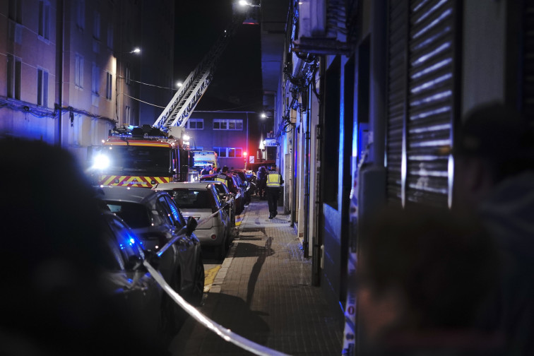 Incendio mortal en la calle San Isidoro de A Coruña