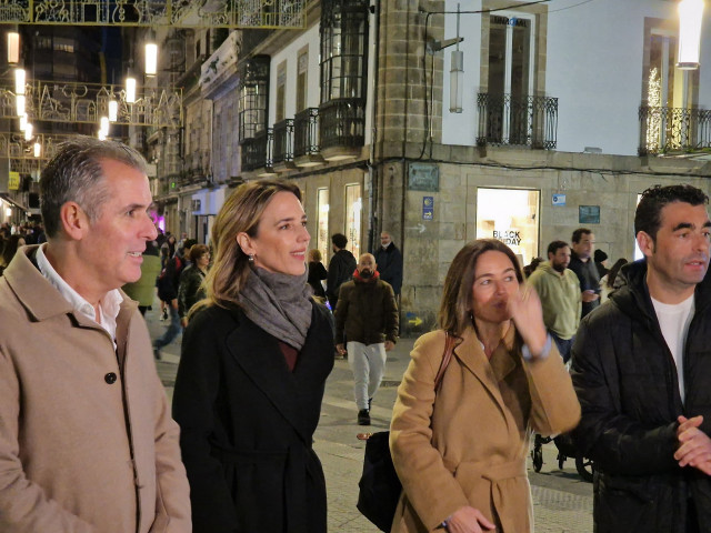 Cayetana Álvarez de Toledo este viernes en Pontevedra.