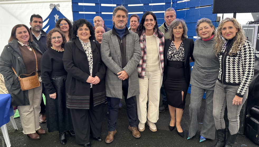 Prado participa en la comida de Navidad del PP de Ortigueira.
