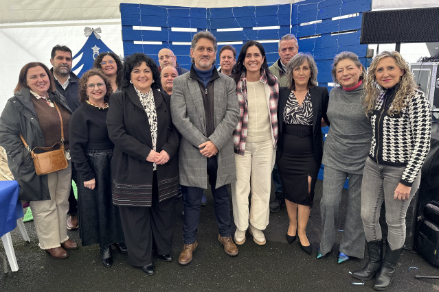 Prado participa en la comida de Navidad del PP de Ortigueira.