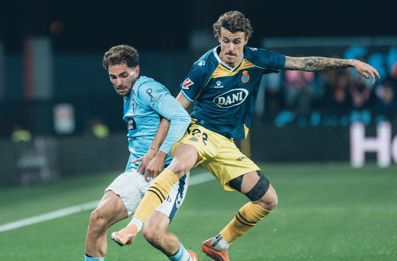 Partido entre el Celta y el Espanyol