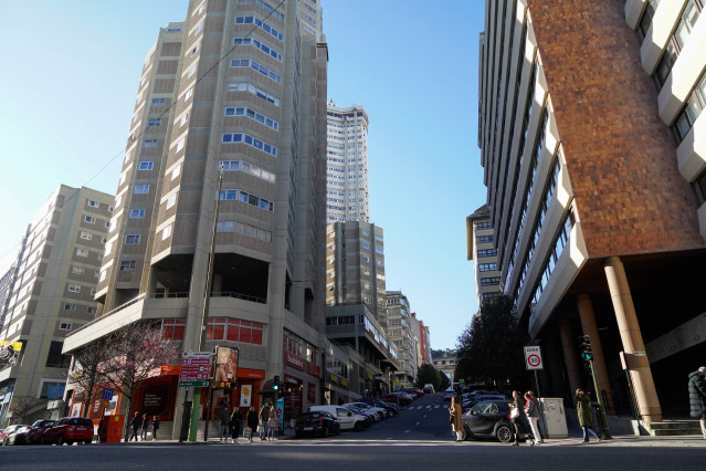 Archivo - Lugar donde se produjo la agresión mortal a Yoel Quispe en A Coruña