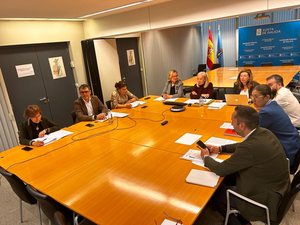 Reuniu00f3n del Consello Tu00e9cnico de Atenciu00f3n Primaria de Galicia en una foto de archivo