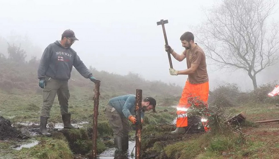 Restauración de una turbera en Viladesuso