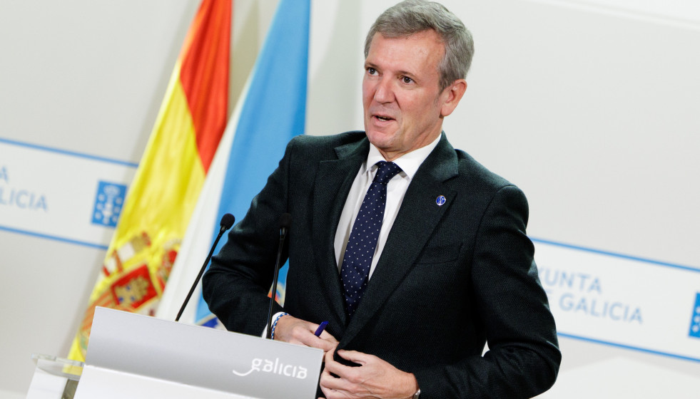 Rueda comparece tras la reunión del Consello.