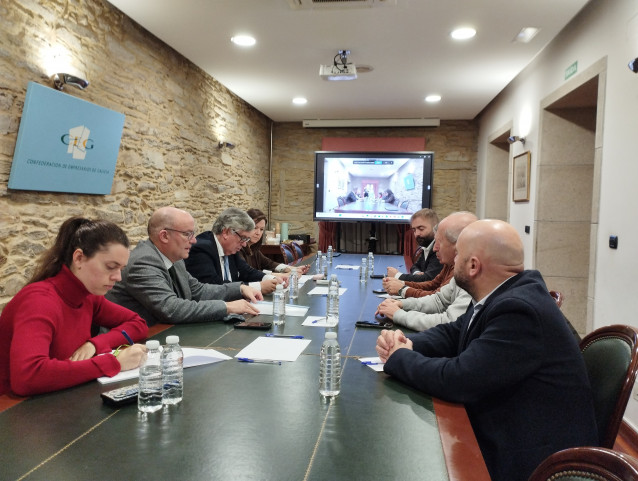 Reunión de la Comisión Mar Industria de la Confederación de Empresarios de Galicia (CEG)