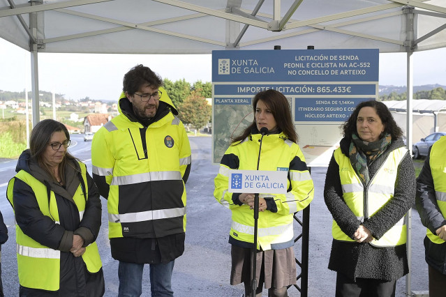 La conselleira de Vivenda e Planificación de Infraestruturas, María Martínez Allegue.