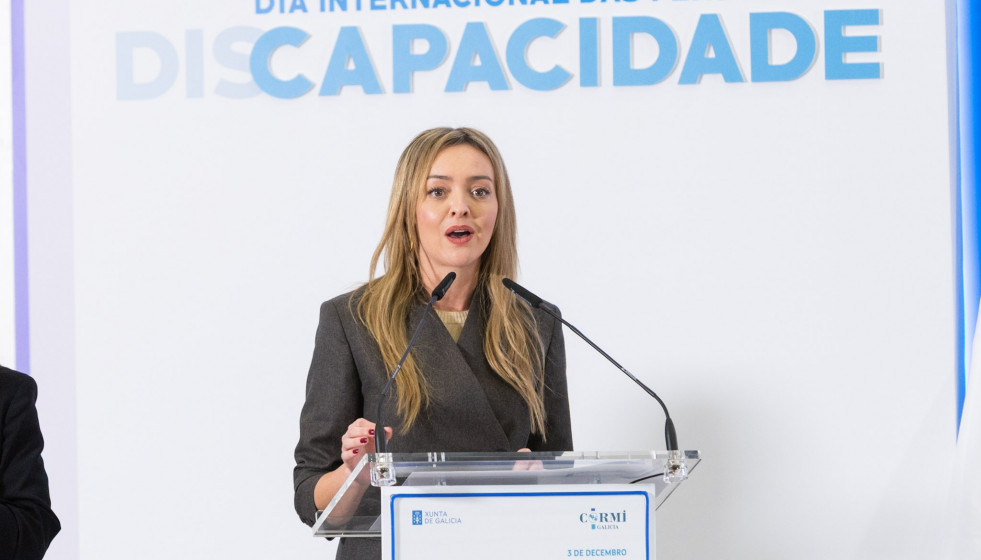 La conselleira de Política Social e Igualdade, Fabiola García.