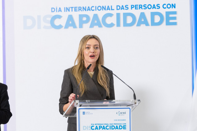 La conselleira de Política Social e Igualdade, Fabiola García.