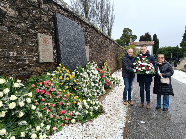 El Partido Socialista de Santiago de Compostela, junto a la Fundación Luis Tilve y la UGT, homenajea en Boisaca a Manuel Maroño, fusilado en 1936
