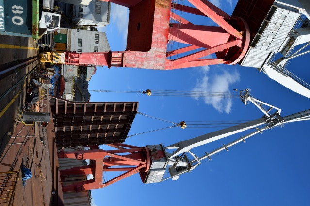 Imagen del astillero.