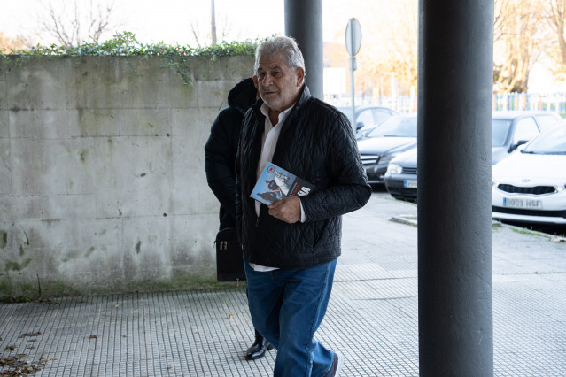 Archivo - El exnarcotraficante gallego Laureano Oubiña a su llegada a juzgados de Vilagarcía, a 21 de noviembre de 2023, en Vilagarcía, Pontevedra, Galicia (España).