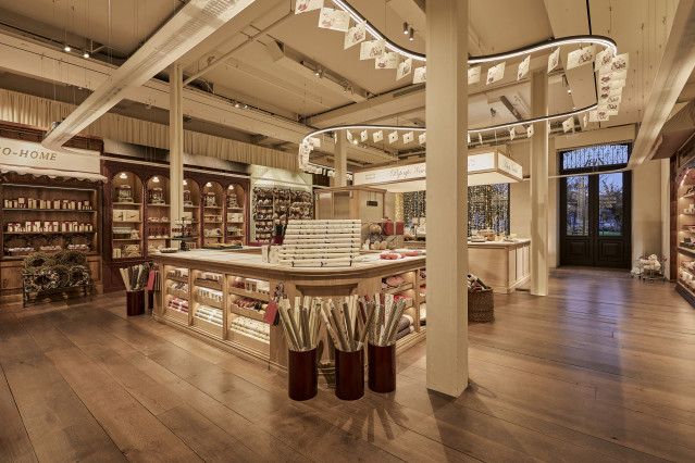 Tienda efímera de Zara Home en A Coruña con motivo de la campaña de Navidad