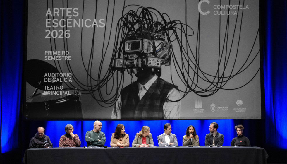 La programación de Compostela Cultura para 2026 incluye más de 20 espectáculos y 30 funciones más de teatro.