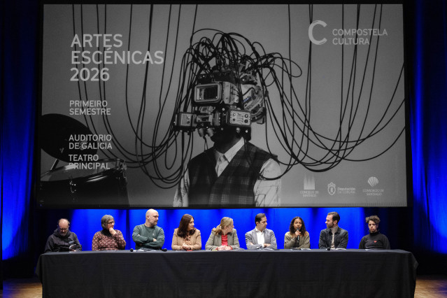 La programación de Compostela Cultura para 2026 incluye más de 20 espectáculos y 30 funciones más de teatro.