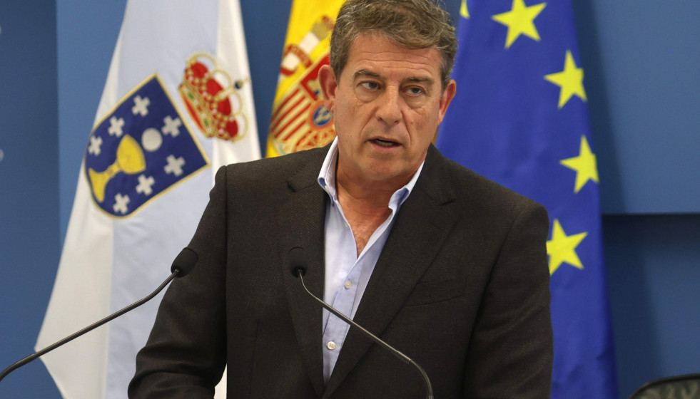 El líder de los socialistas gallegos, José Ramón Gómez Besteiro