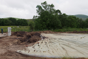 Vertido de purines al río Landro