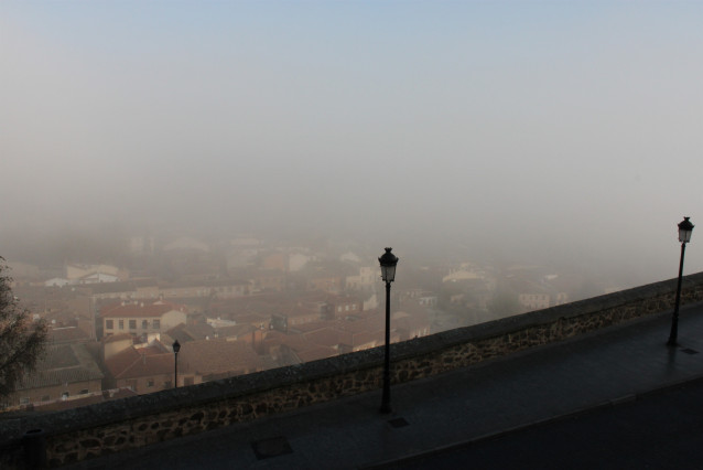 Archivo - NIEBLA EN TOLEDO