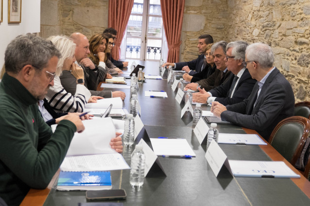 Reunión del PP, la CEG y otras organizaciones