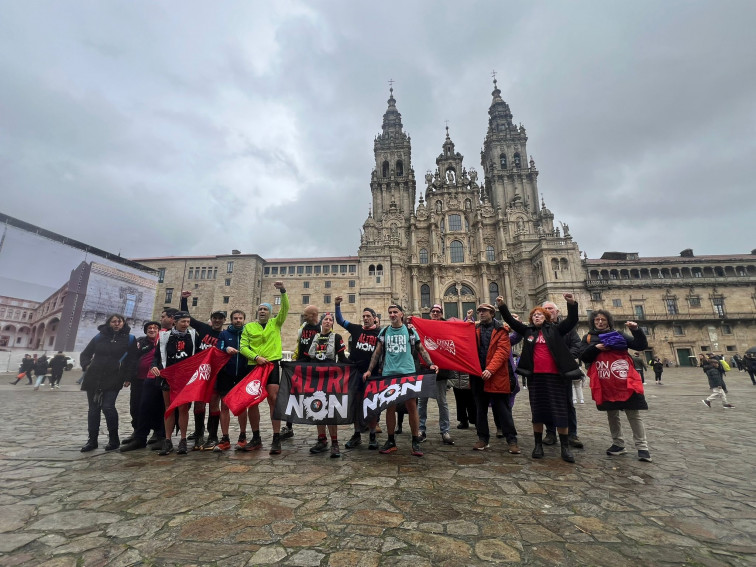 Maratón contra Altri, varios atletas recorrerán 51 km entre Melide y Santiago