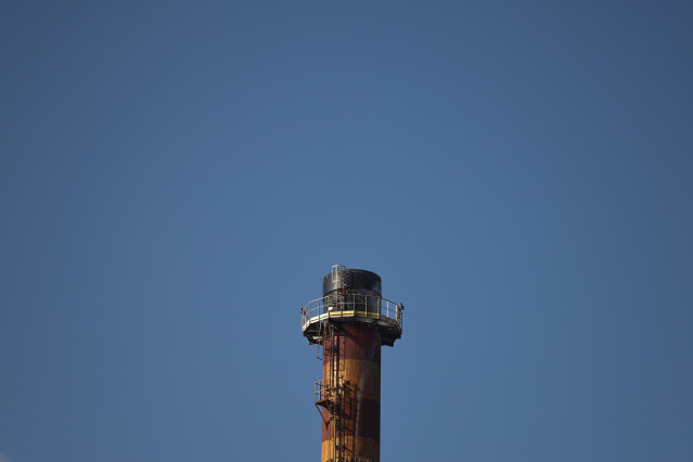 Archivo - La fábrica de ENCE en Pontevedera durante una jornada de huelga de trabajadores de ENCE Pontevedra, a 30 de enero de 2025, en Pontevedra, Galicia (España). Los trabajadores de ENCE han convocado una huelga ante la 