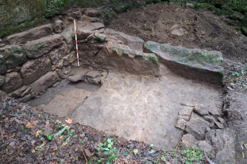 Sondaje del antiguo lazareto de la Illa de Tambo, en Pontevedra