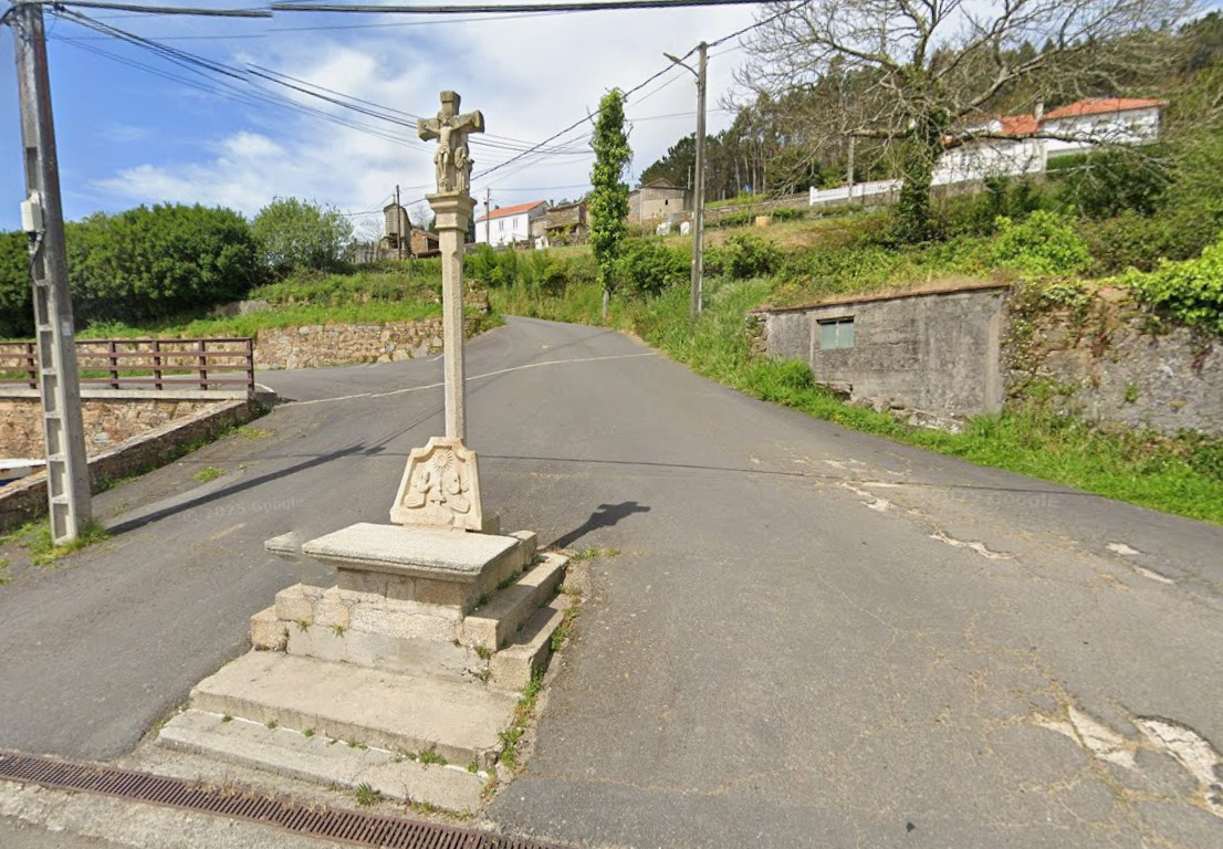 La AC 429 en Cesullas en una imagen de Google Street View