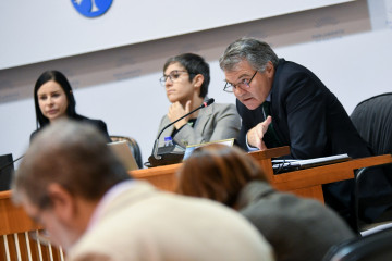 El presidente de Portos de Galicia, José Antonio Álvarez, comparece en la Comisión 8ª.