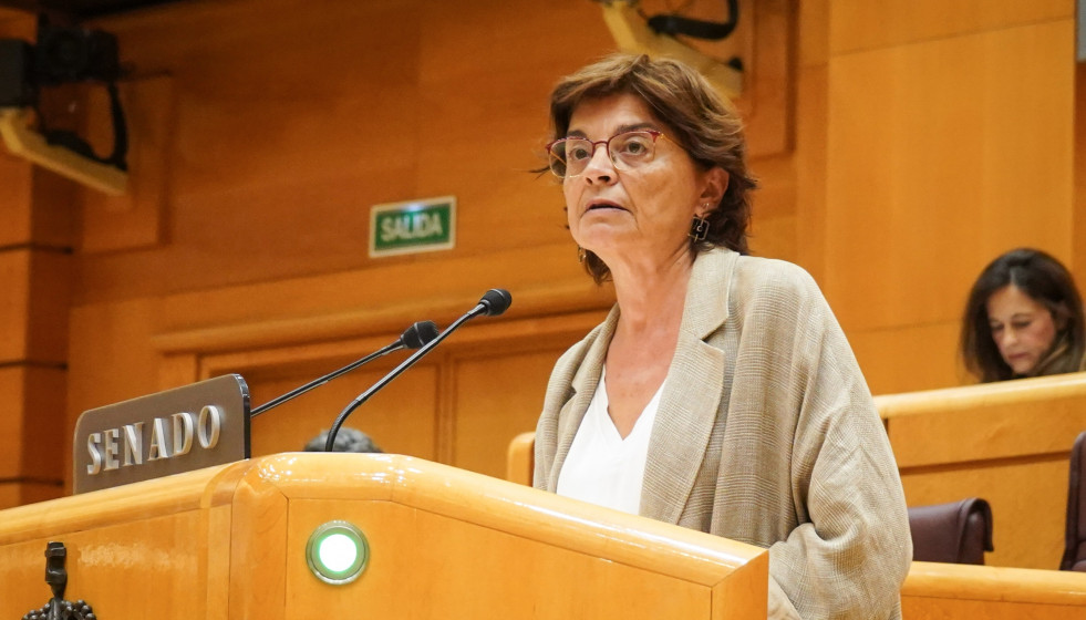 Archivo - La senadora del BNG, Carme da Silva.