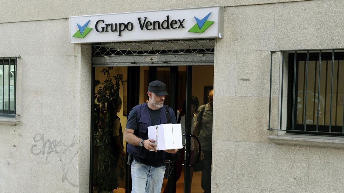 Registro de las oficinas de Vendex durante la Operación Pokemon en 2012