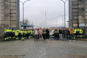 Concentración en Ferrol.
