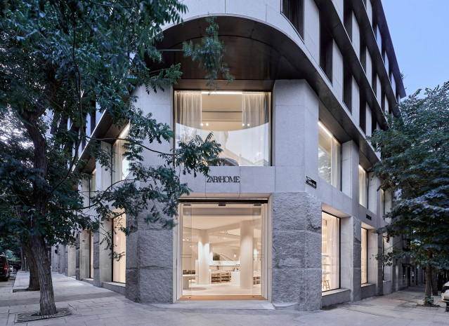 Archivo - Fachada de Zara Home de Hermosilla (Madrid)