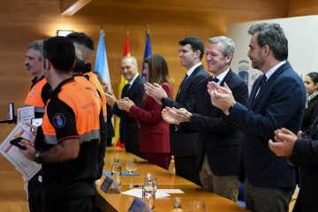 Acto de entrega de medallas al mérito de Protección Civil