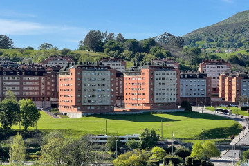 Archivo - Viviendas en Oviedo.