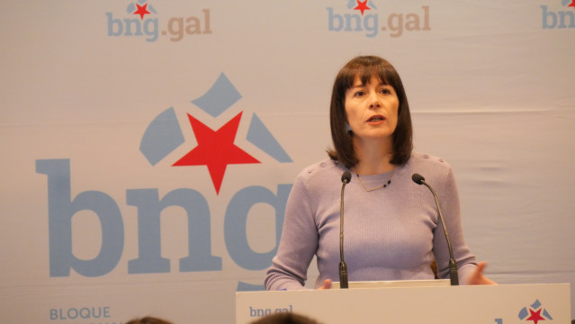 La portavoz nacional del BNG, Ana Pontón.