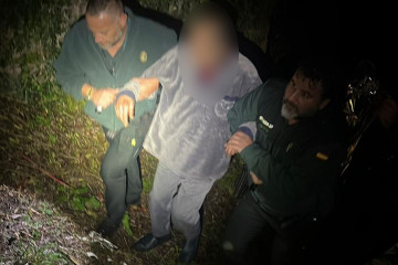 Localizado con síntomas de hipotermia un octogenario que había desaparecido horas antes en Pazos de Borbén (Pontevedra).