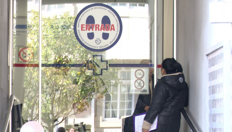 Centro de salud Concepción Arenal, en Santiago de Compostela.