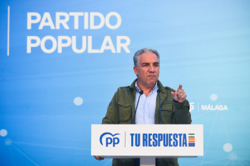 Archivo - El vicesecretario de Coordinación Autonómica y Local y Análisis Electoral del PP, Elías Bendodo.