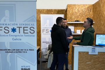 Stand de FS TES en una foto publicada en su redes sociales