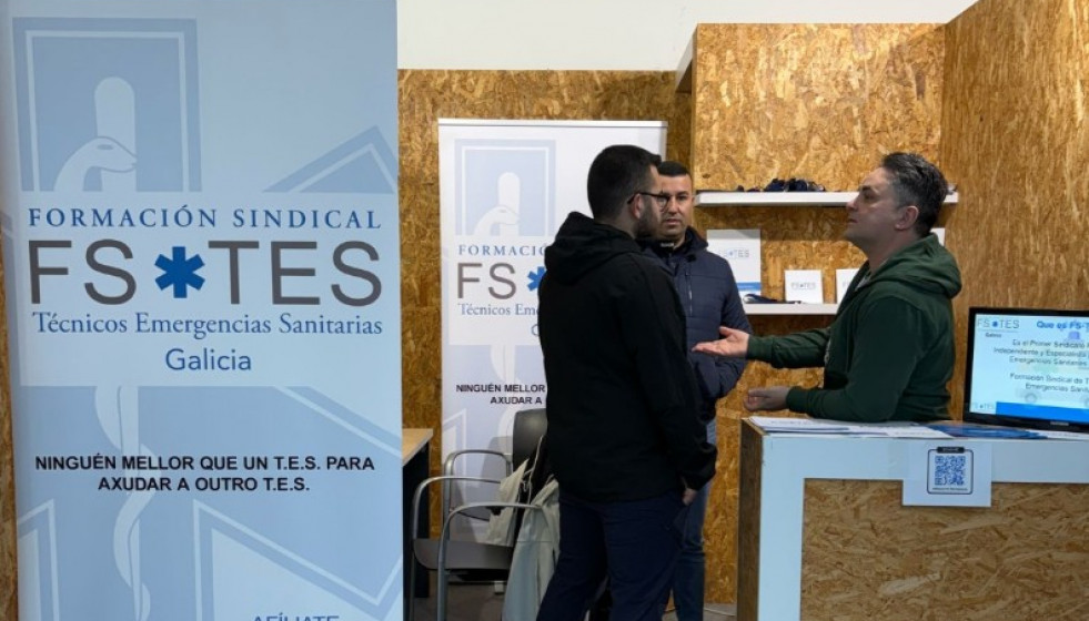 Stand de FS TES en una foto publicada en su redes sociales
