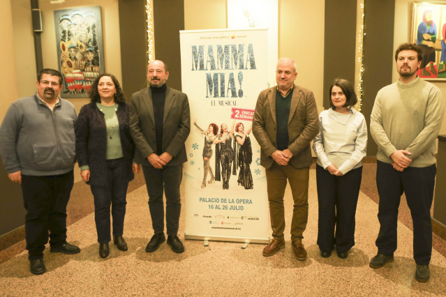 Presentación del musical 'Mamma mia!'
