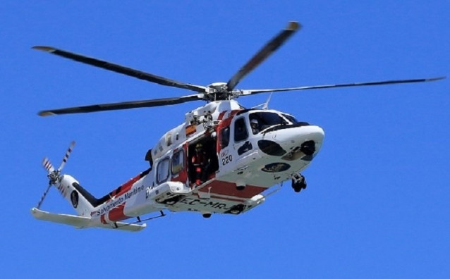 Archivo - Helicóptero Helimer 220 de Salvamento Marítimo.