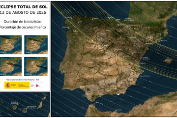 Los lugares de España donde se verá más el eclipse solar