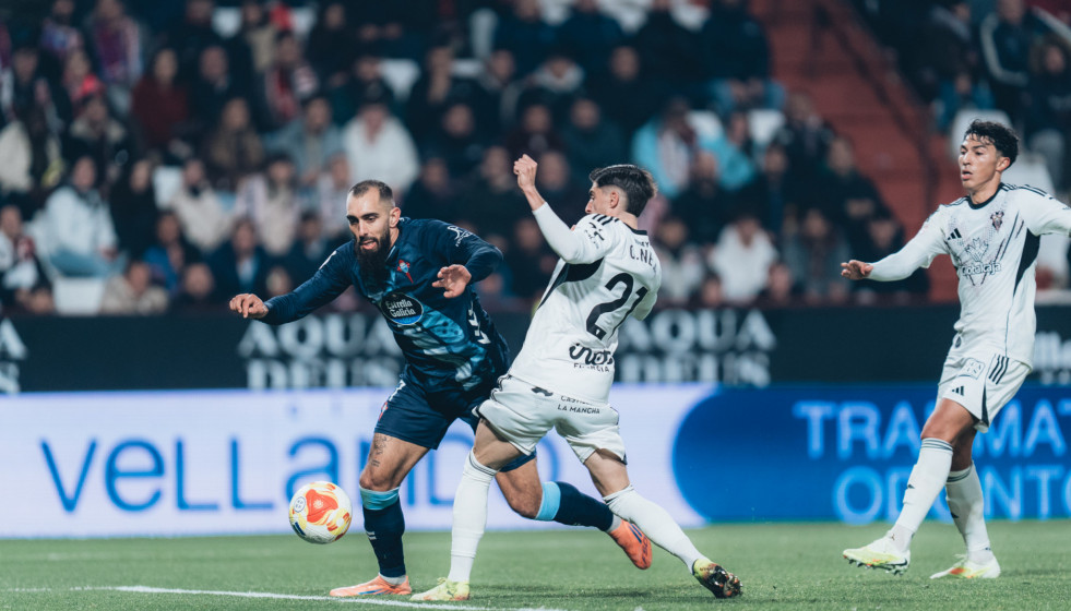 Borja Iglesias en el Belmonte