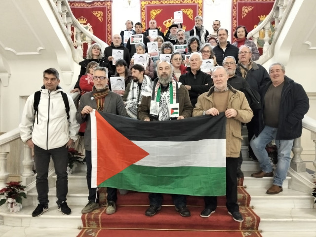 Participantes en la rueda de prensa.