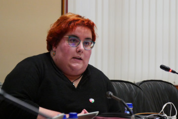 La diputada nacionalista Iria Carreira