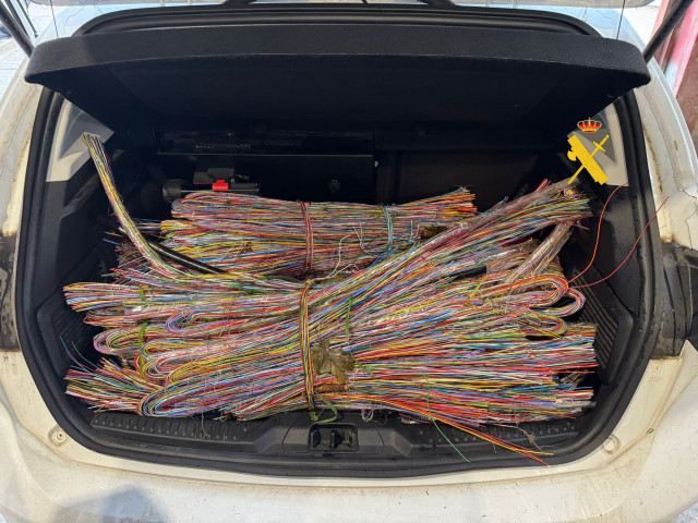 Imagen del material intervenido.