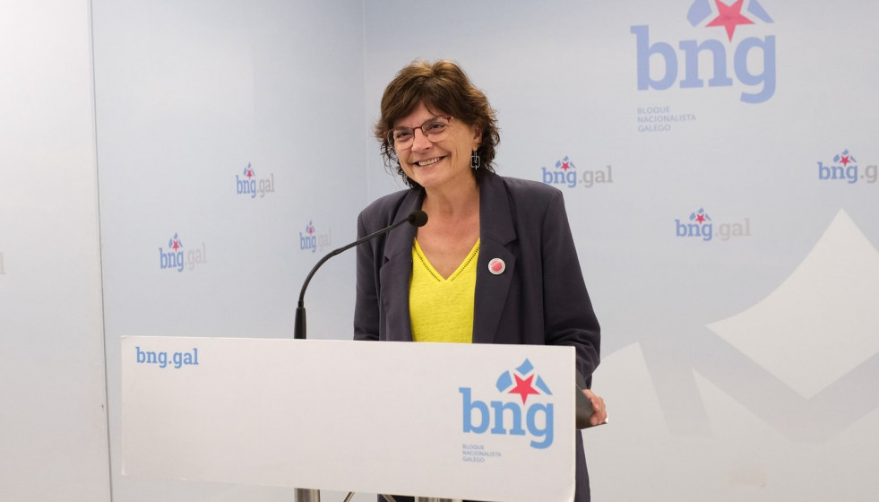 Archivo - La senadora del BNG, Carme da Silva.