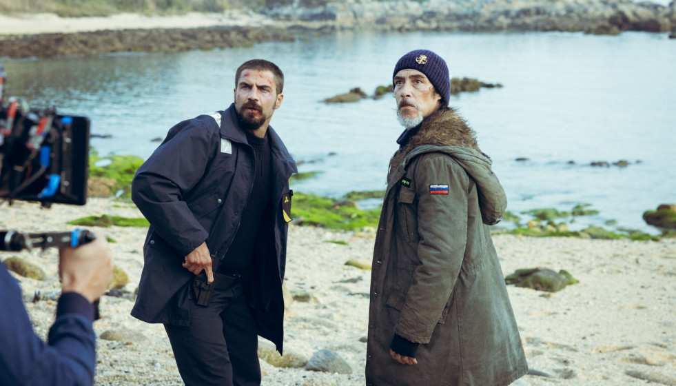 Archivo - Imagen de un rodaje en Galicia