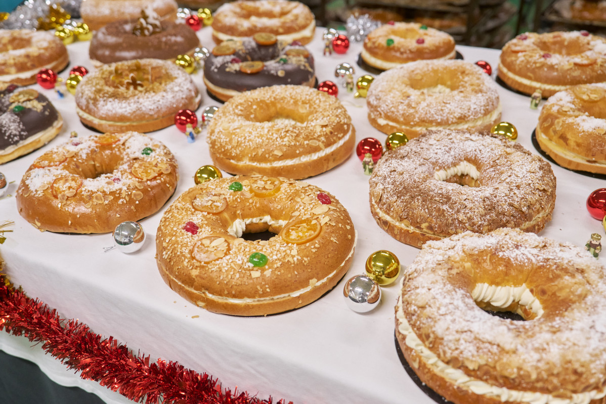 Variedad de roscones de Reyes1